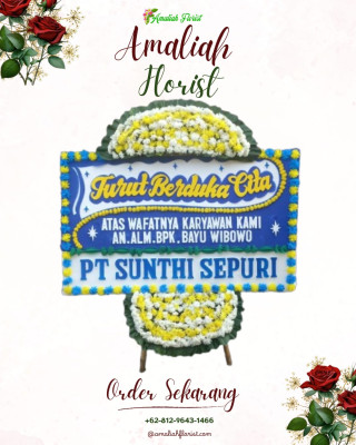 Papan Bunga Duka di Battang