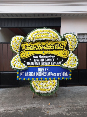 Papan Bunga Duka di Battang