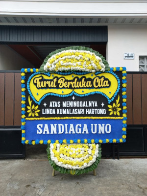 Papan Bunga Duka di Battang